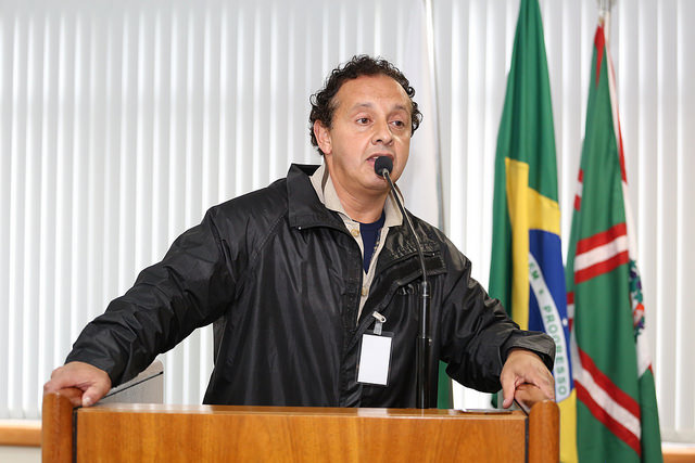 Marcos, integrante do Conselho do Cefuria (Foto: Andressa Katriny, da Câmara Municipal de Curitiba)